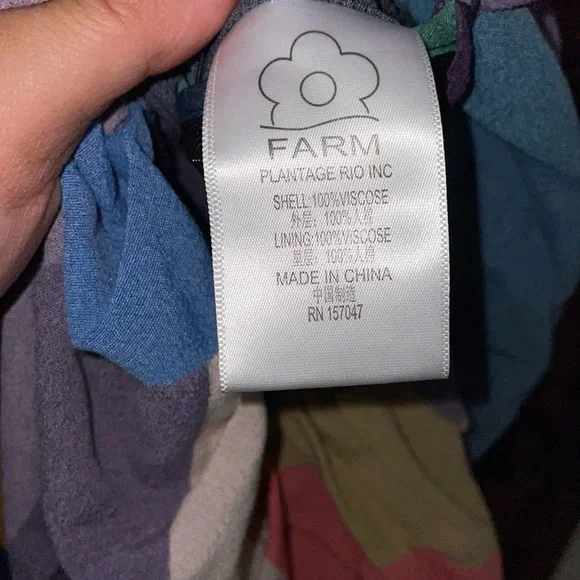 Farm Rio multi colored dress - Picture 6 of 6